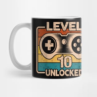 10yr Son Boy Gamer 10th 10 Year Old Birthday Mug